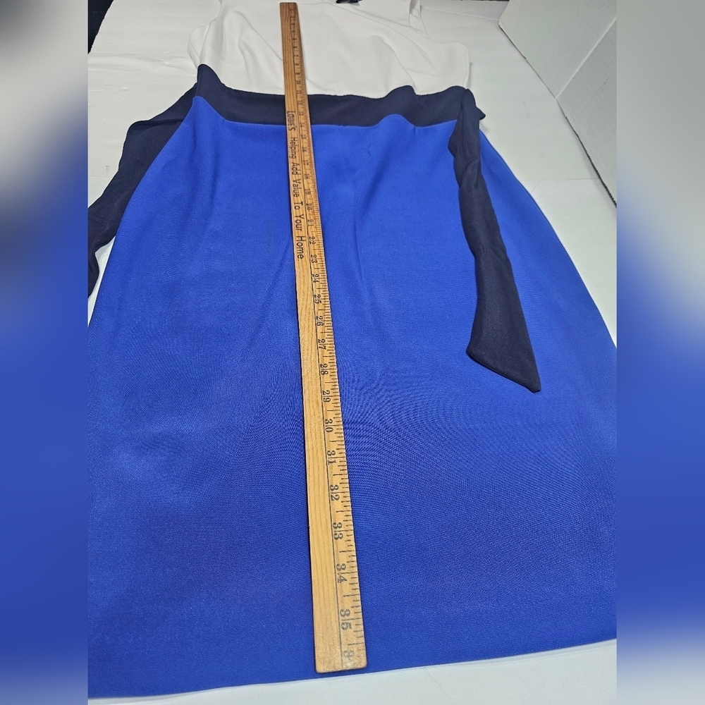 Ralph Lauren Soft Pink And Blue Dress Sleeveless - Picture 9 of 11